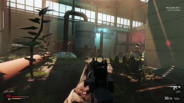 Failing To Beat Difficult Mission In Military Combat Simulator Video Game alt