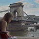 Girl Drawing in Budapest - VideoHive Item for Sale
