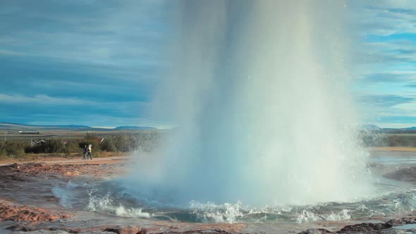 Geyser in Iceland