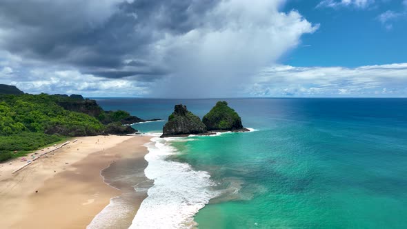 Paradisisac Fernando de Noronha Archilepago at Pernambuco state Brazil.