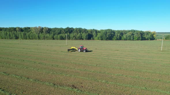 Tractor In The Field