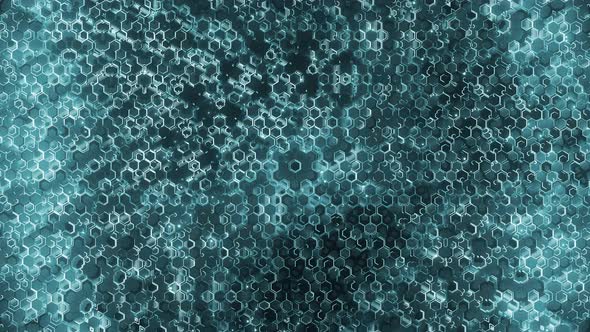 Hexagons Hi-Tech Background