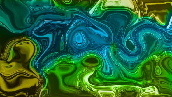 Abstract Background colorful Wavy Clean marble trendy Liquid Animation