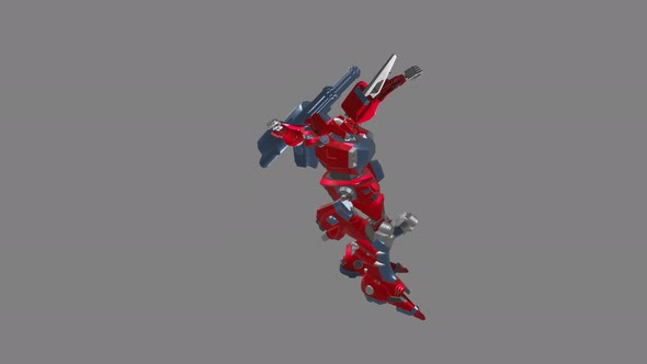 Mecha with style Wide Arm Spell Casting