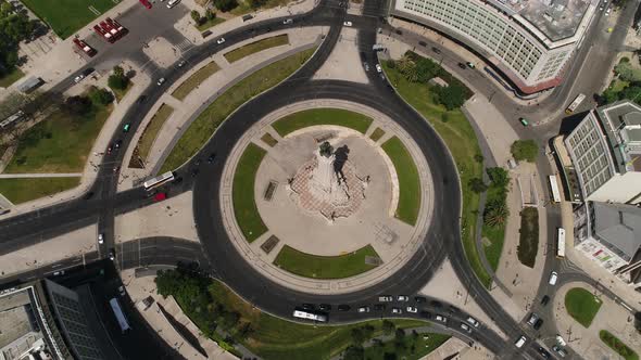Roundabout City Traffic