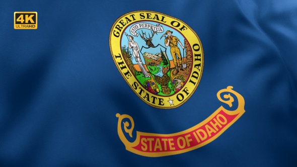 Idaho State Flag - 4K