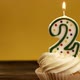 Cupcake With Number 2 Candle - VideoHive Item for Sale