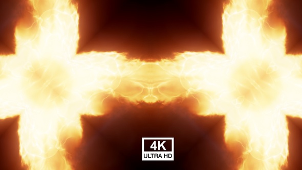 Fire Revealing Background 4K alt