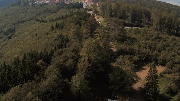 Aerial view of Straja Resort