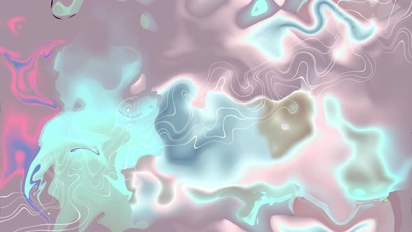 Abstract Animation Color Wavy Smooth Backgrounds. 4k Motion