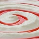 Close up of yogurt with fruit jam, curd cream swirl with berry topping - VideoHive Item for Sale
