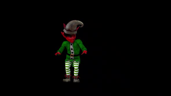 Red Elf Dance 10 – Christmas Concept alt