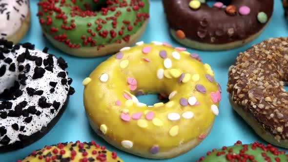 Assorted Donuts with Icing