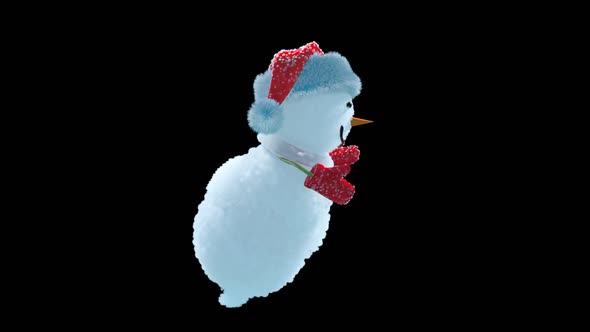 Snowman Dancing HD alt