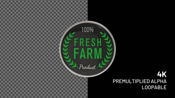 100 Fresh Farm Badge