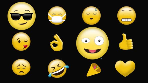 Different emoji