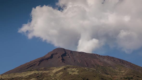 Volcano sicily stromboli lava active italy mountain explosive smoke