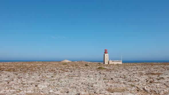 Lighthouse at Fortaleza de Sagres