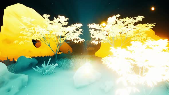 Magic Light Garden 4k  alt