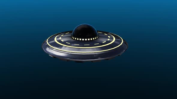 UFO Animation ALPHA channel