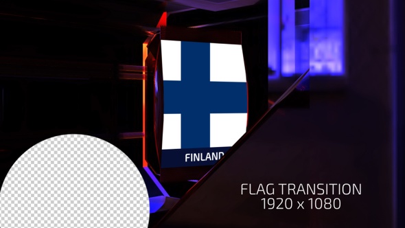 Finland Flag Transition