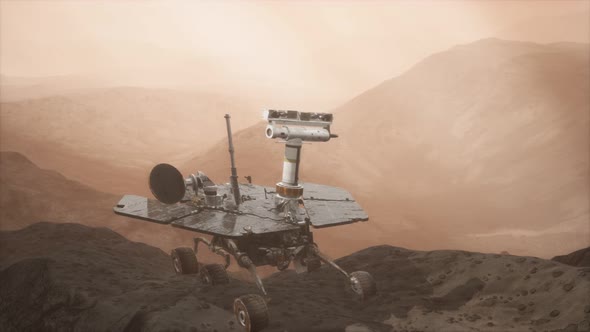 Opportunity Mars Exploring the Surface of Red Planet alt