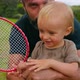 Happy Young Father Have Fun with Little Son Enjoying Nature Together Outdoors - VideoHive Item for Sale