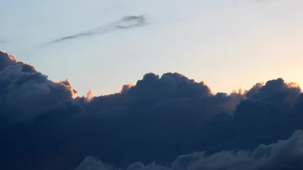 Time Lapse Morning Clouds