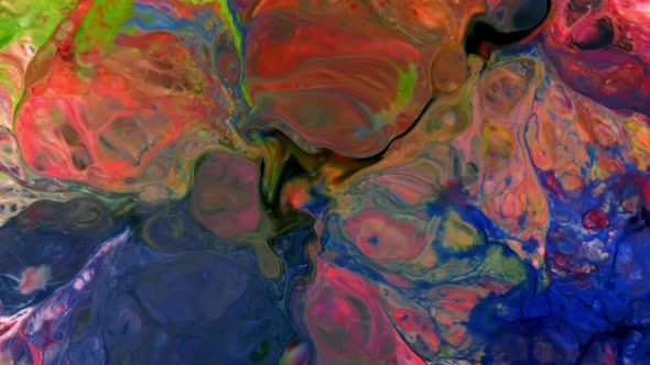 Abstract Colorful Paint Ink Liquid Explode alt