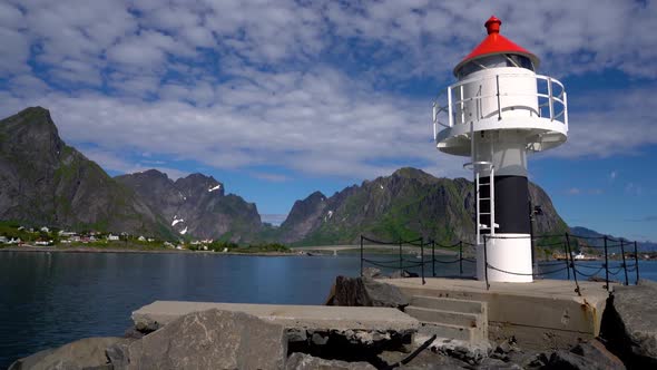 Panorama Lofoten Archipelago Islands