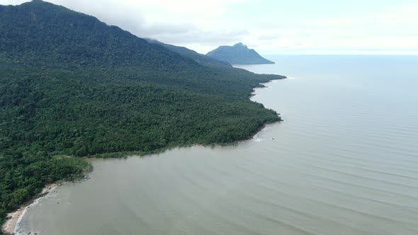 The Beaches at the most southern part of Borneo Island