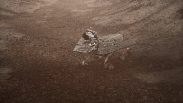 Opportunity Mars Exploring the Surface of Red Planet