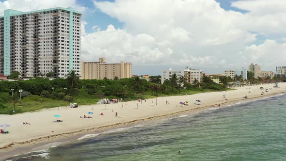 People Returning To The Beach After Months Of Coronavirus Covid 19 Closures