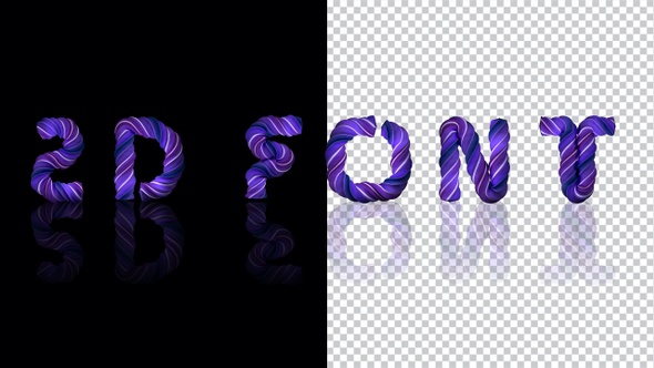 2d Paste Letters