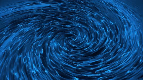 Abstract animation glossy texture in whirlpool