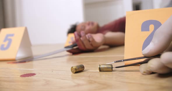 Crime Scene Investigation, Pistol Cartridge