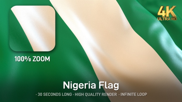 Nigeria Flag - 4K