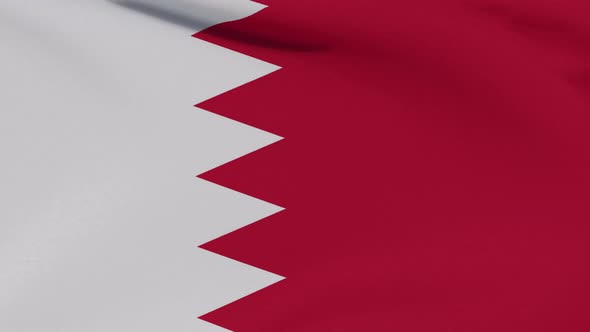 Flag Bahrain Patriotism National Freedom Seamless Loop