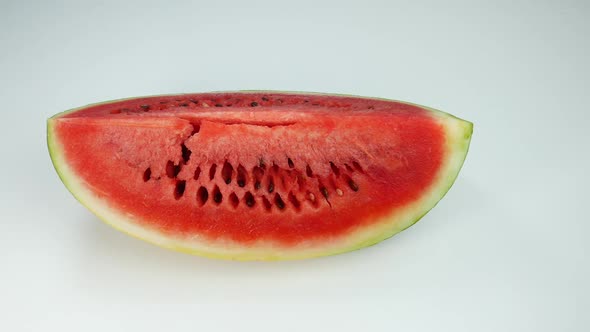 Ripe Slice Of A Watermelon