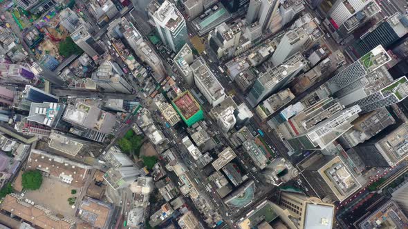 Hong Kong city from top