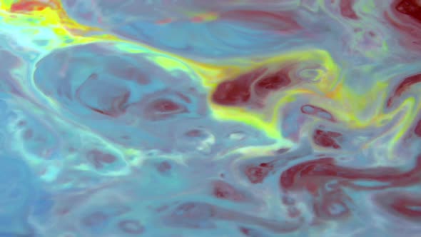 Psychedelic Fractal Paint Swirling And Explosion alt