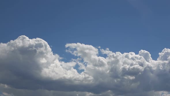 White Rain Clouds And Blue Sky 15