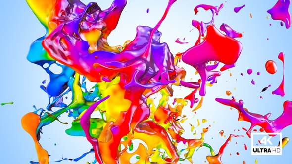 Multicolor Paint Jet Stream Splash V2 alt