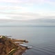 Park Ravenscraig and Dysart Harbour aerial view, Kirkcaldy, Scotland - VideoHive Item for Sale