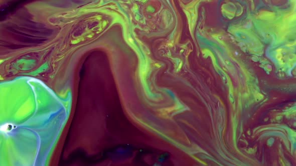 Colorful Chaos Ink Spread In Liquid Paint 13 alt