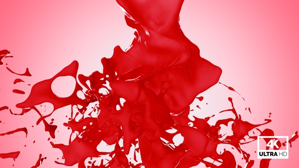 Red Paint Jet Stream Splash V5 alt