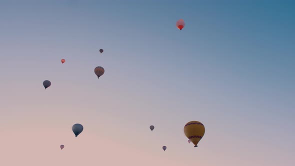 Hot air Balloons in the Sky