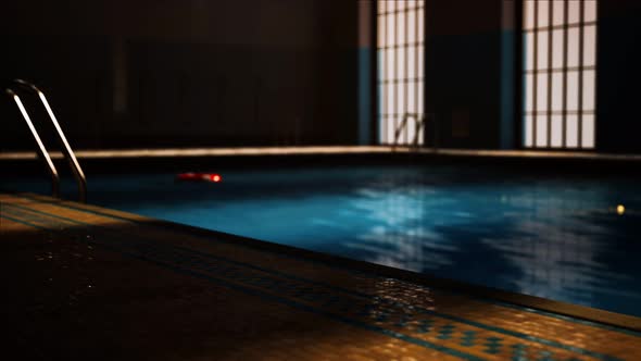 Empty Swiming Pool for Competition alt