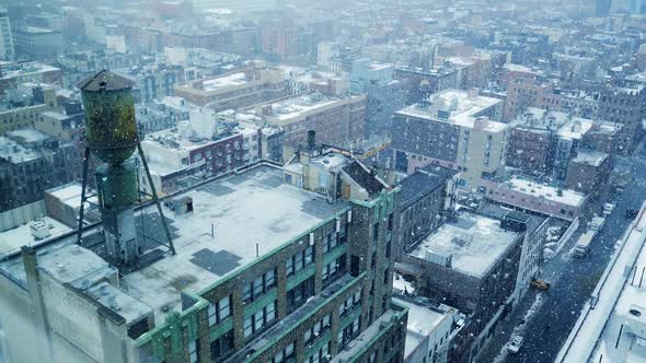 Snow Falling in the City alt