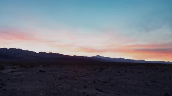 Sunrise - Telescope Peak and the Panamint Range